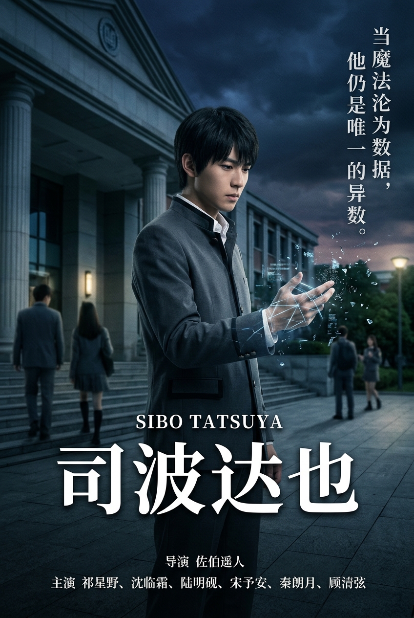 《司波达也》主视觉海报