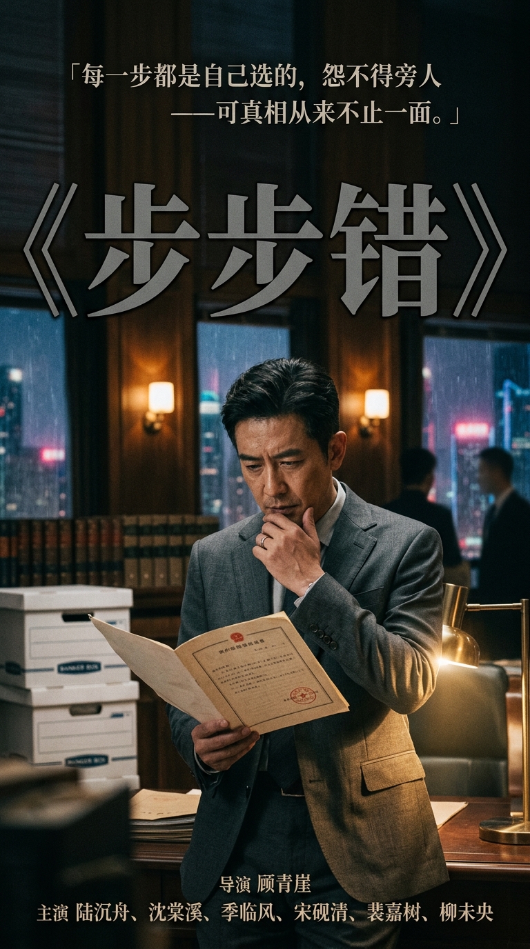 《步步错》主海报