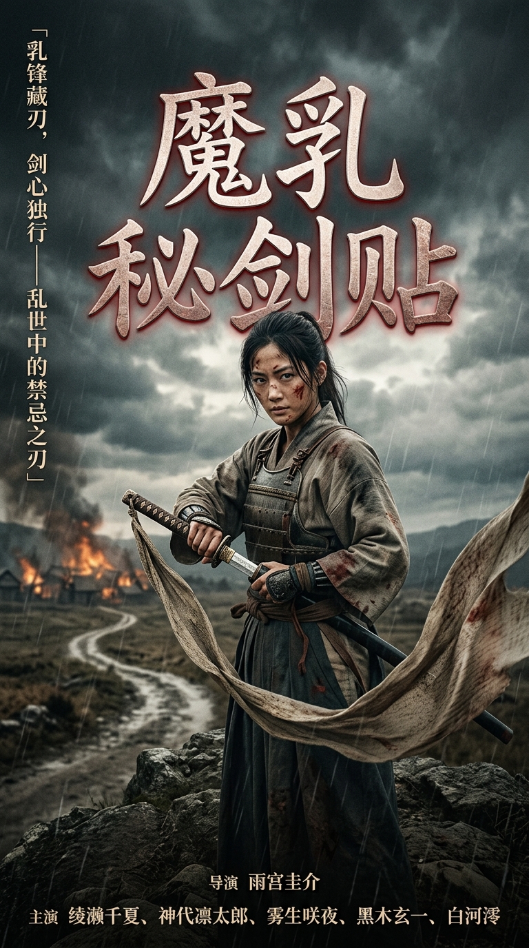 《魔乳秘剑贴》主视觉海报