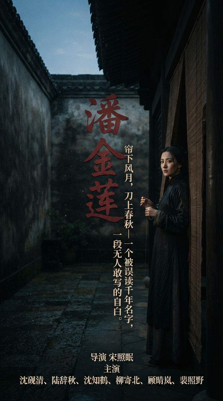 《潘金莲》主视觉海报