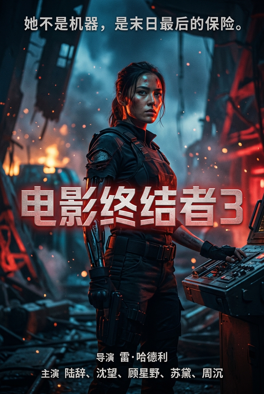 《电影终结者3》海报