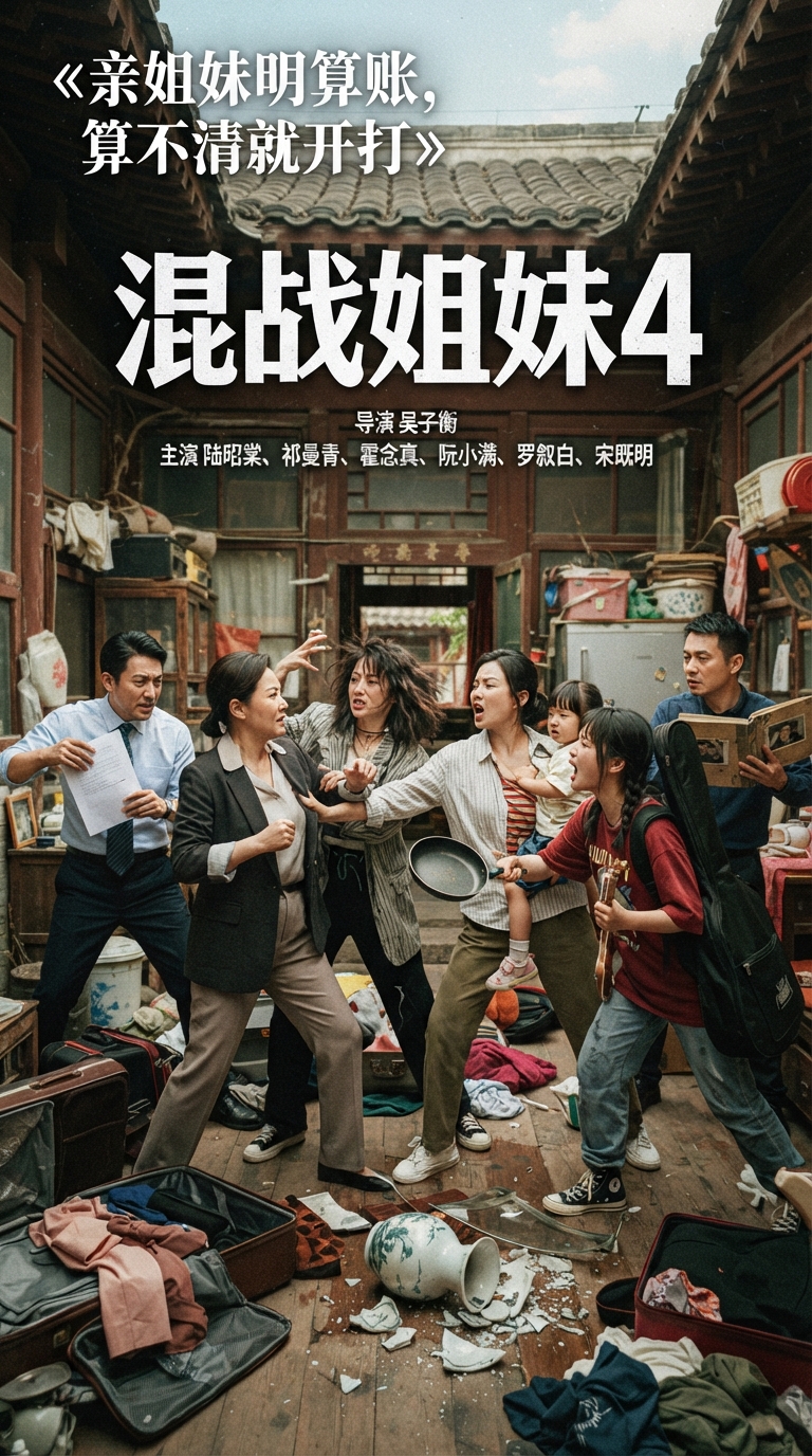 《混战姐妹4》海报