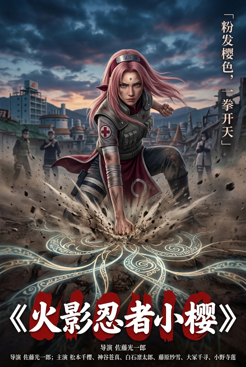 《火影忍者小樱》海报