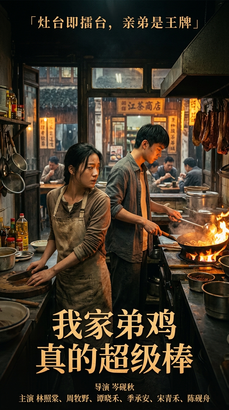 《我家弟鸡真的超级棒》主视觉
