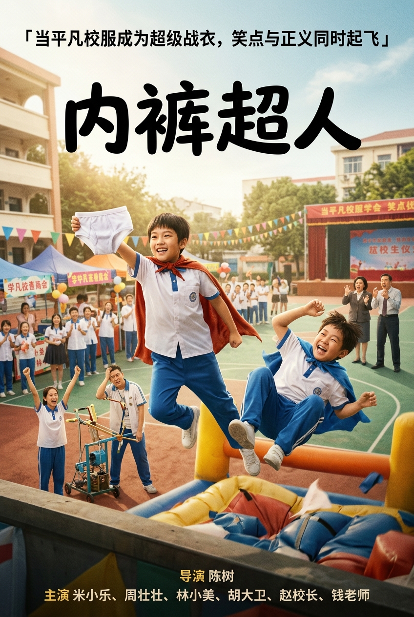 《内裤超人》海报