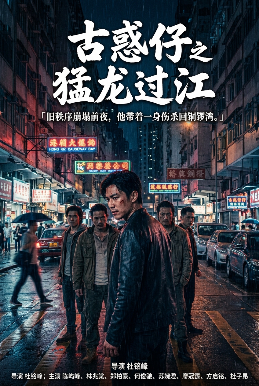 《古惑仔之猛龙过江》海报