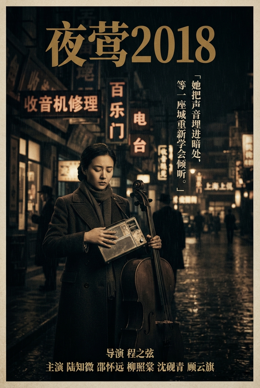 《夜莺2018》主视觉海报