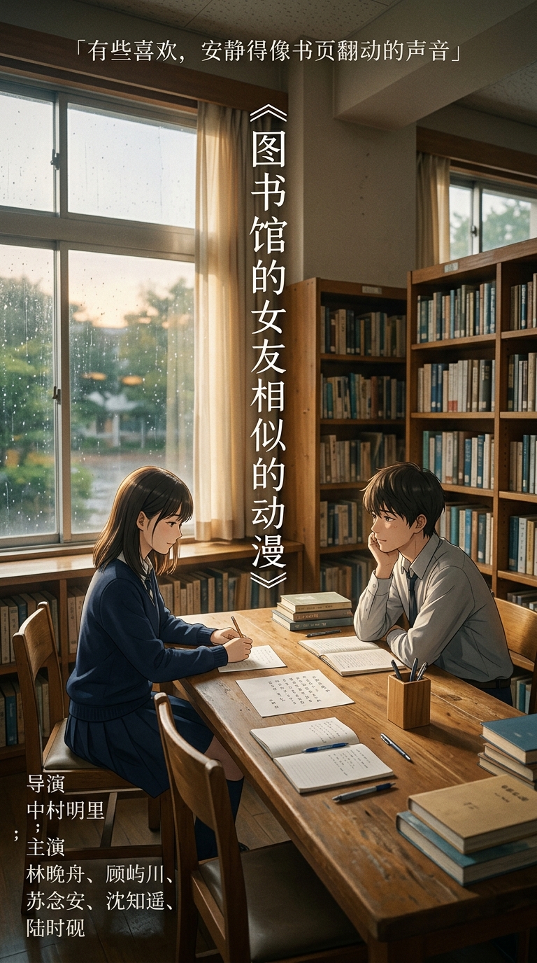 《图书馆的女友相似的动漫》