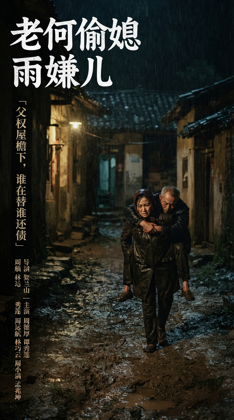 《老何偷媳雨嫌儿》海报