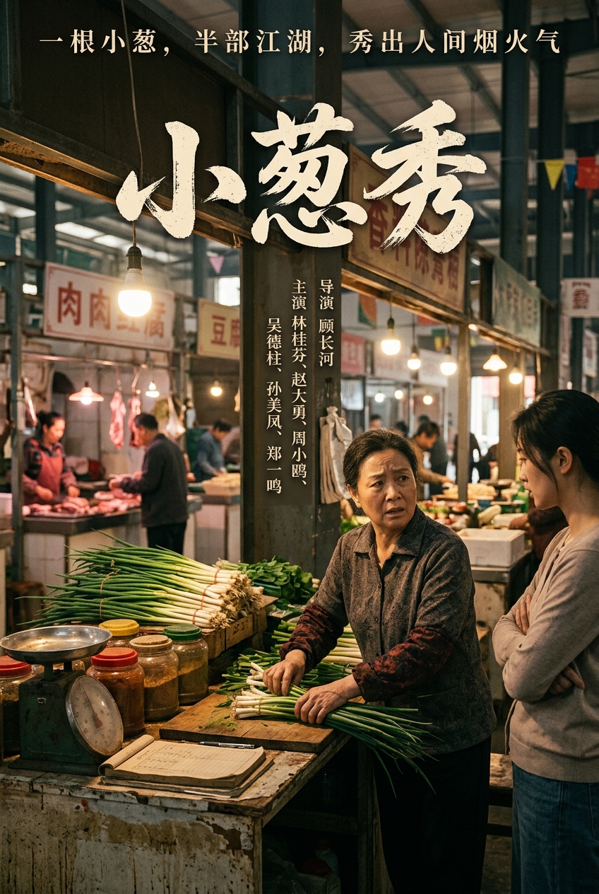 《小葱秀》主视觉海报
