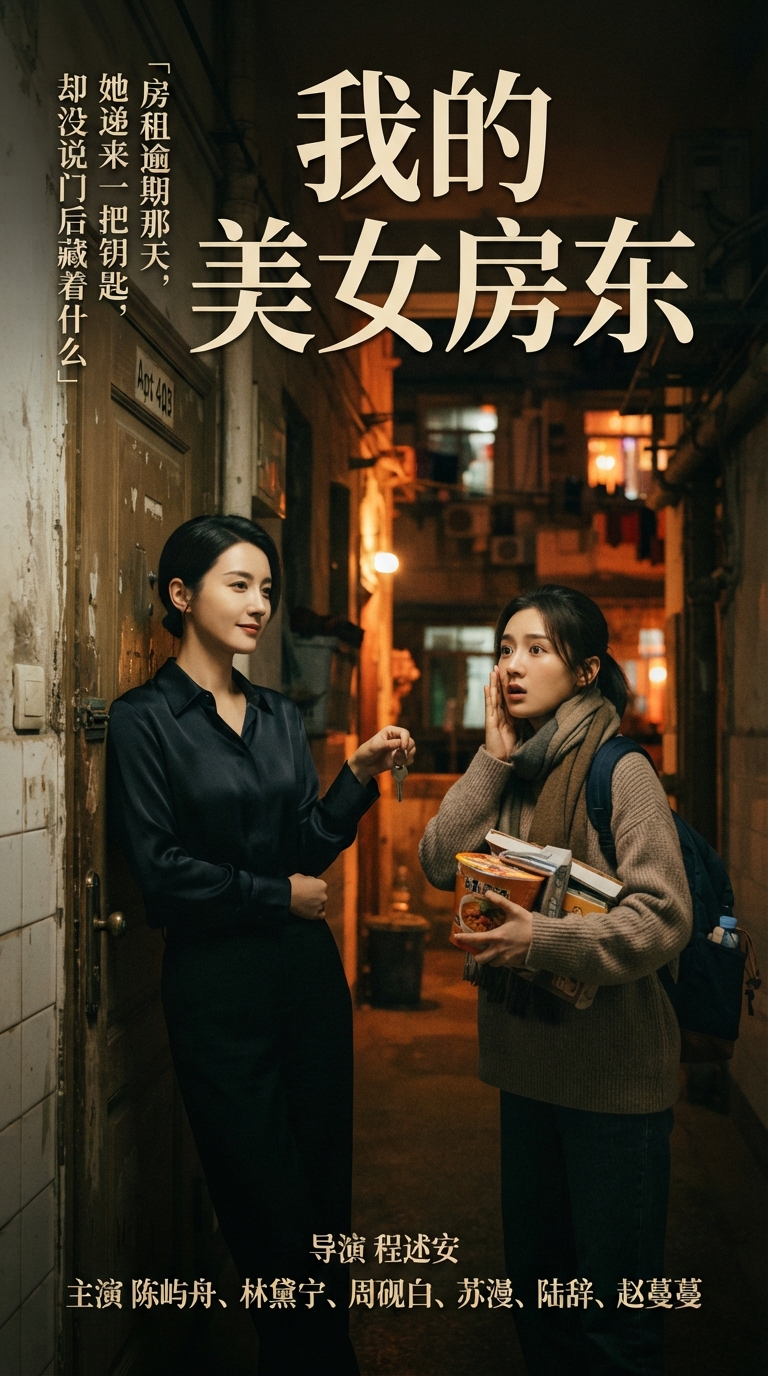 《我的美女房东》主视觉
