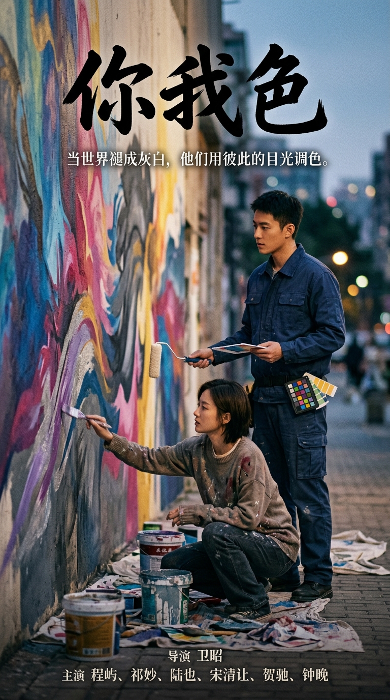 《你我色》主视觉海报