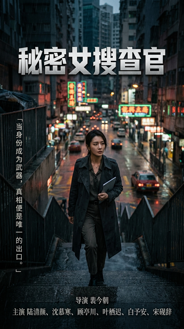 《秘密女搜查官》海报