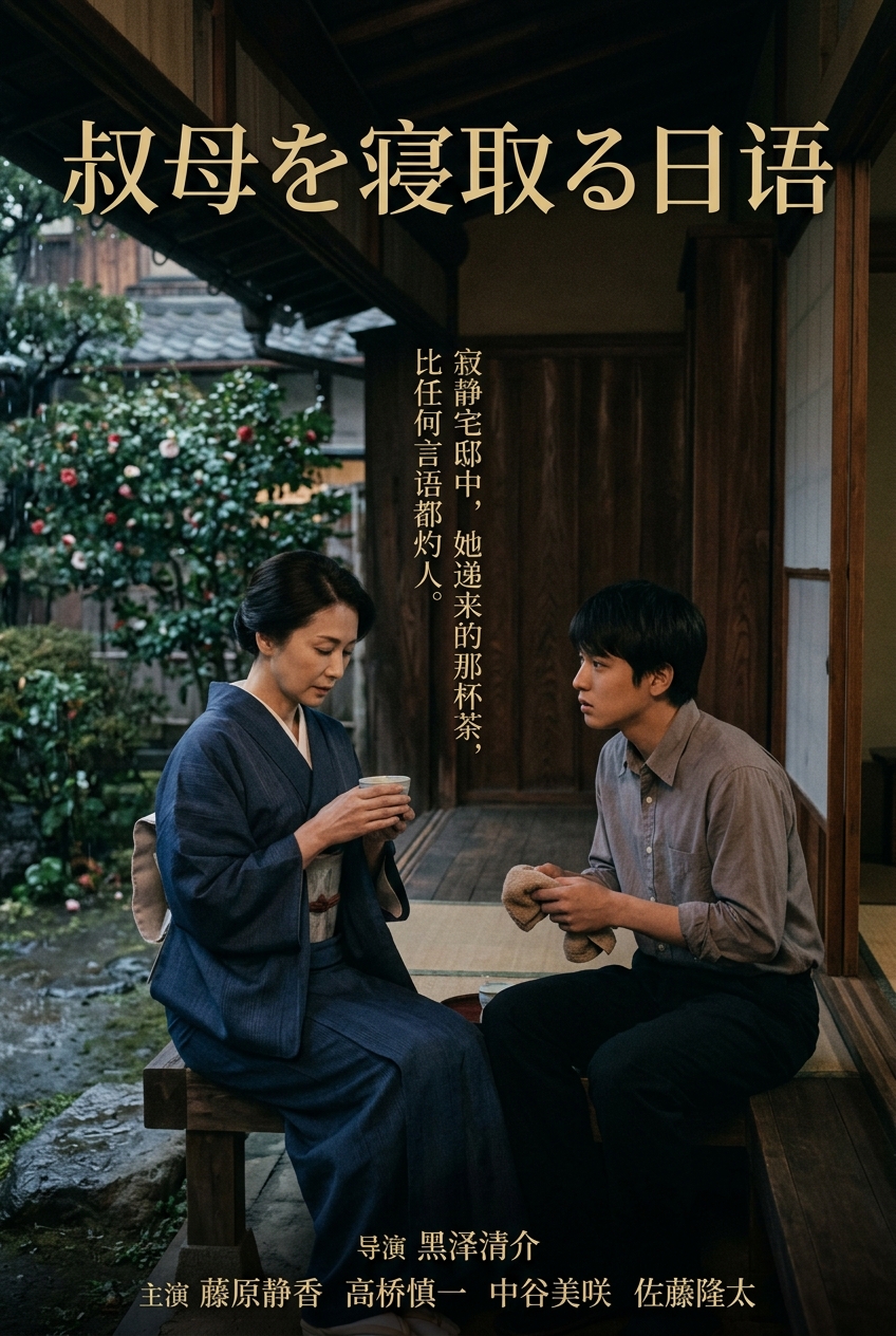 《叔母を寝取る日语》海报