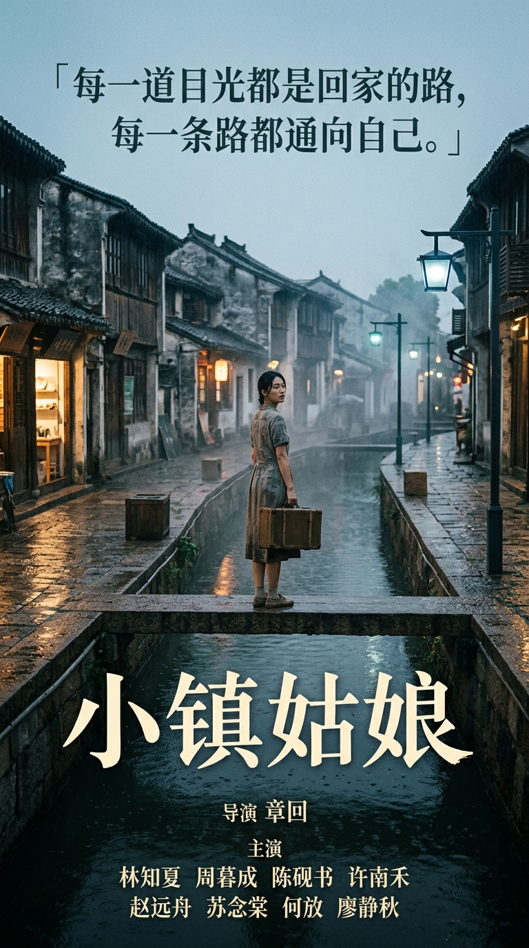 《小镇姑娘》海报