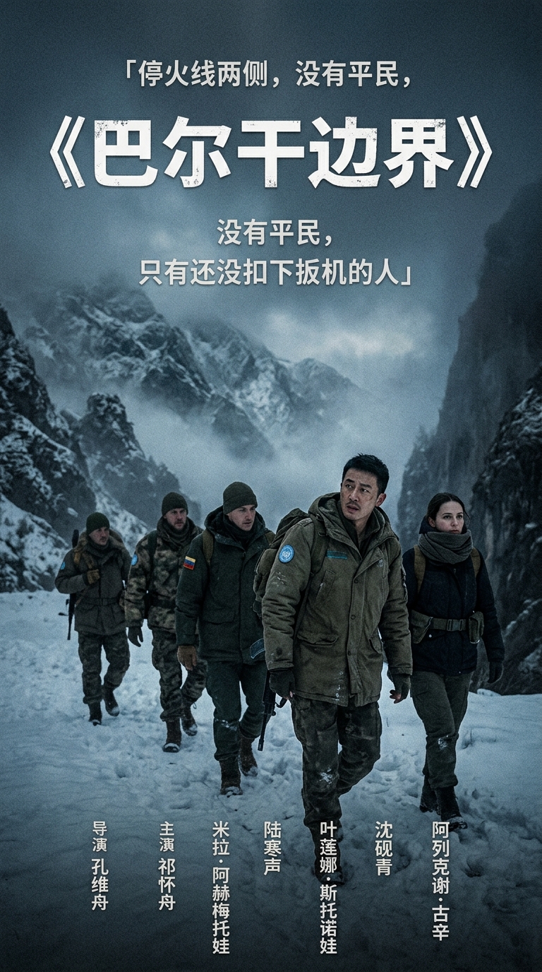 《巴尔干边界》主视觉