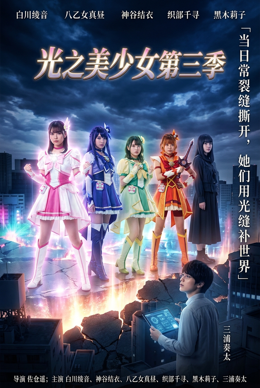《光之美少女第三季》主视觉海报