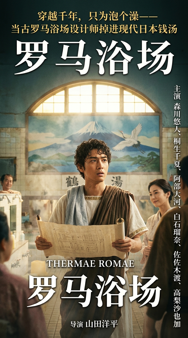 《罗马浴场》海报